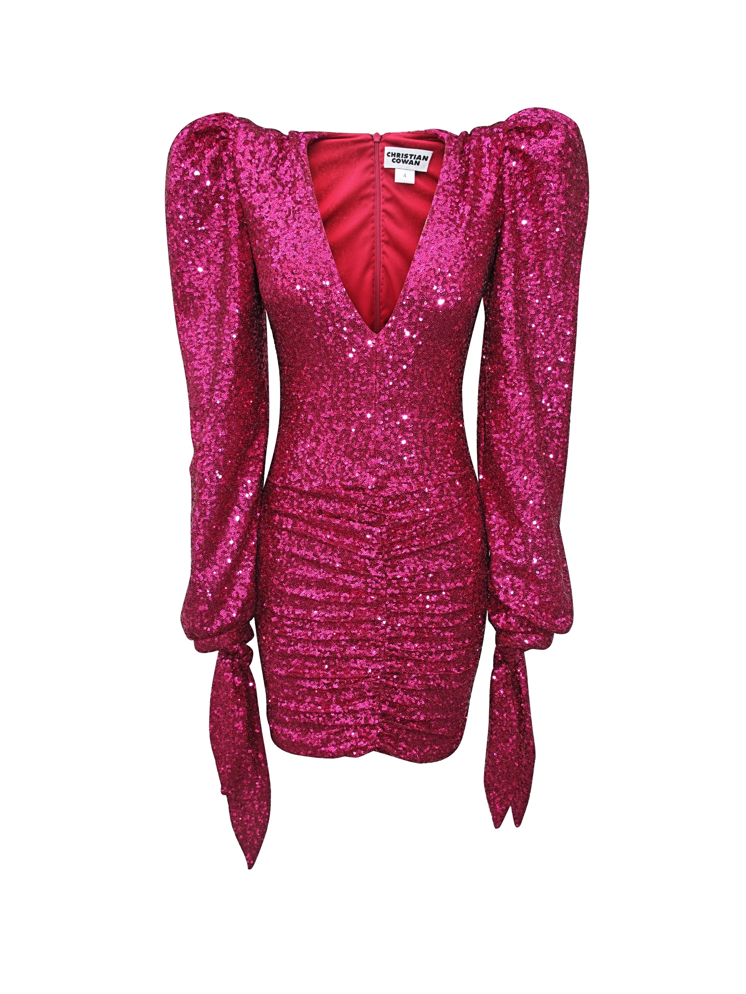 Hot Pink Sequin Dress – Annie's Ibiza